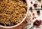Warm Beauty Berry Crumble: A Nutritious, Antioxidant-Packed Treat
