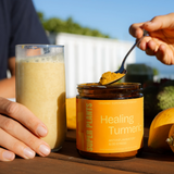 Heilendes Kurkuma-Superfood-Pulver